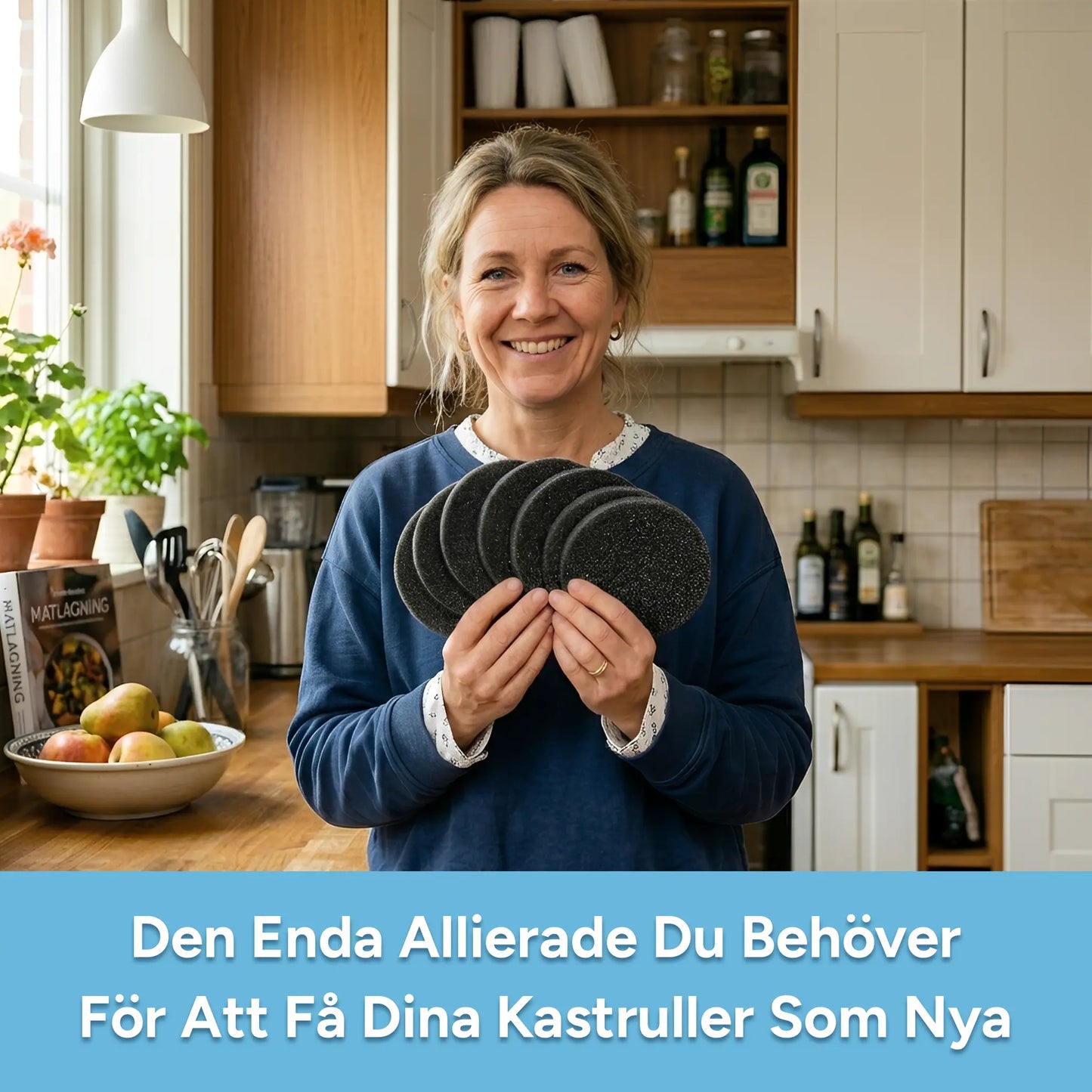 LINOVA RenovaPad™ + GRATIS E-bok Med Naturliga Rengöringsrecept