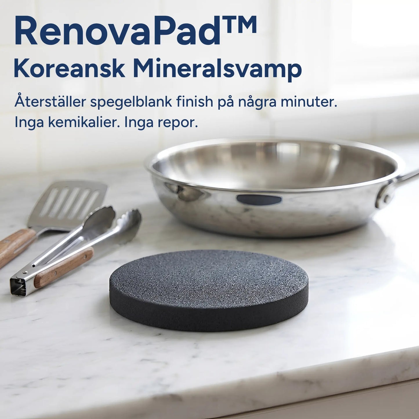 LINOVA RenovaPad™ + GRATIS E-bok Med Naturliga Rengöringsrecept
