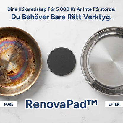 LINOVA RenovaPad™ + GRATIS E-bok Med Naturliga Rengöringsrecept