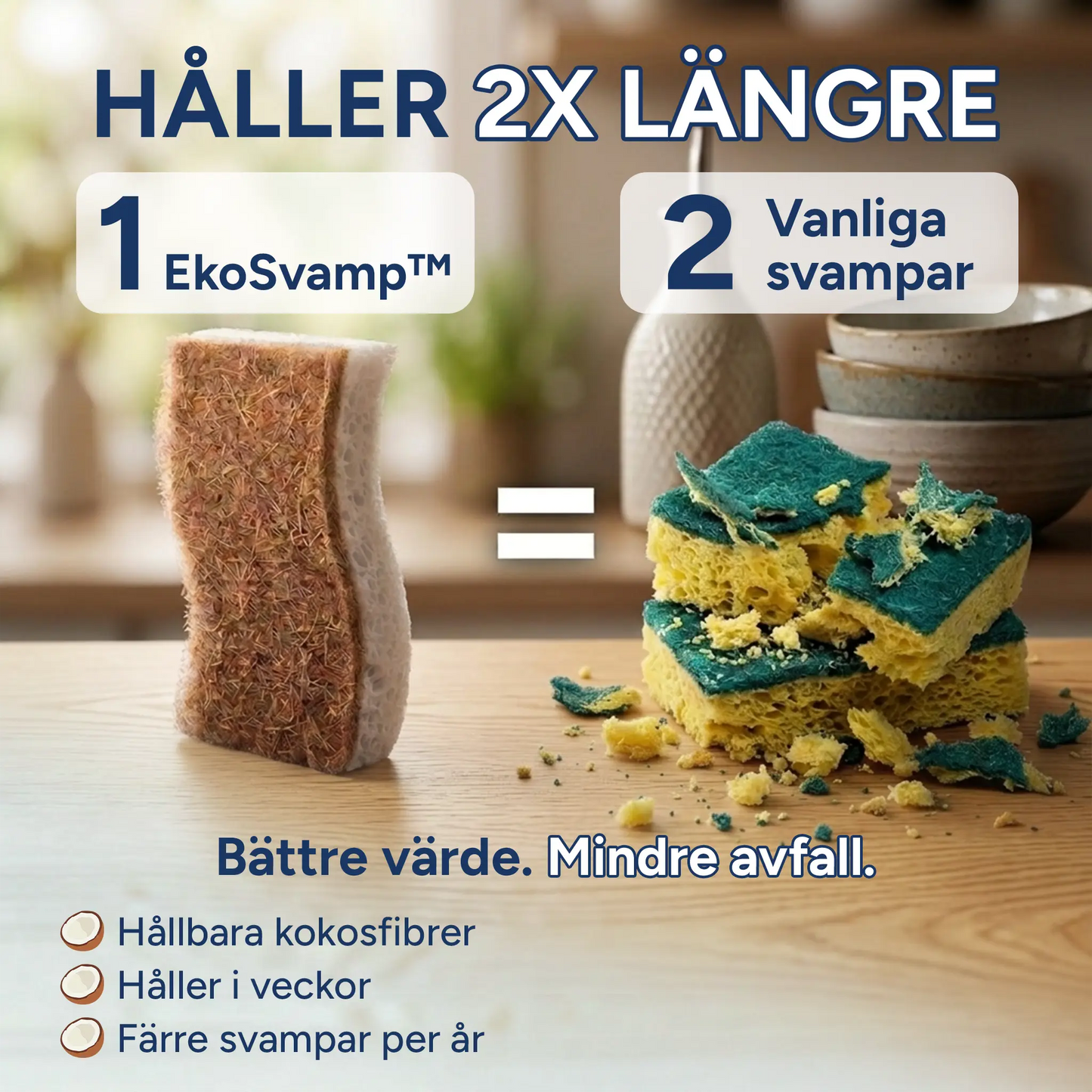 LINOVA EkoSvamp™ (4 st)