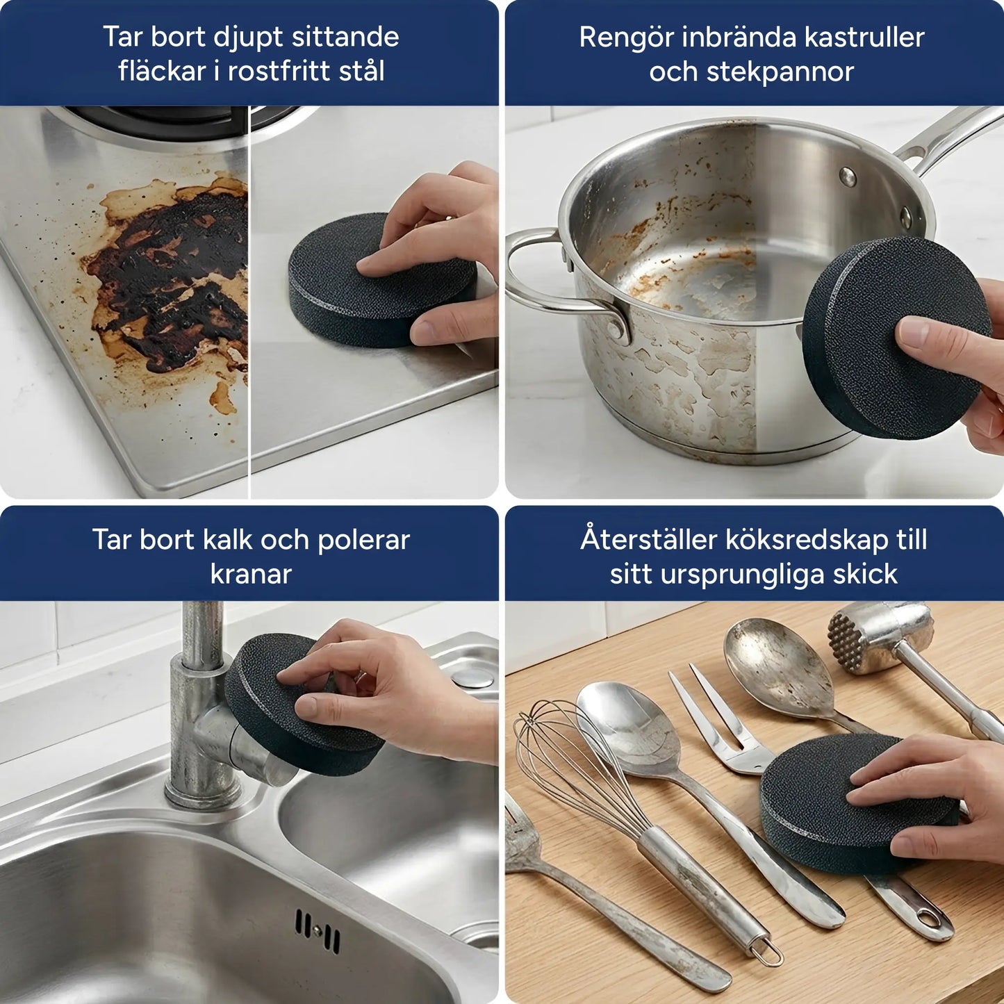 LINOVA RenovaPad™ + GRATIS E-bok Med Naturliga Rengöringsrecept
